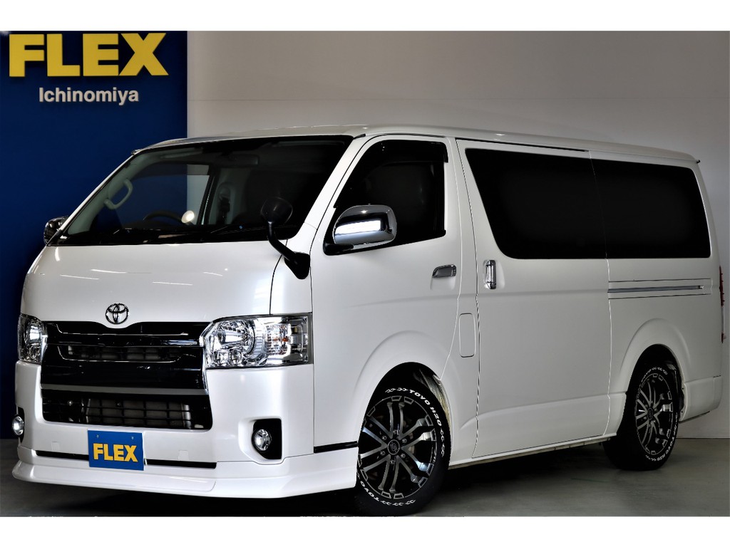 FLEXオリジナルパーツでカスタムしたディーゼル2WDの入庫です♪