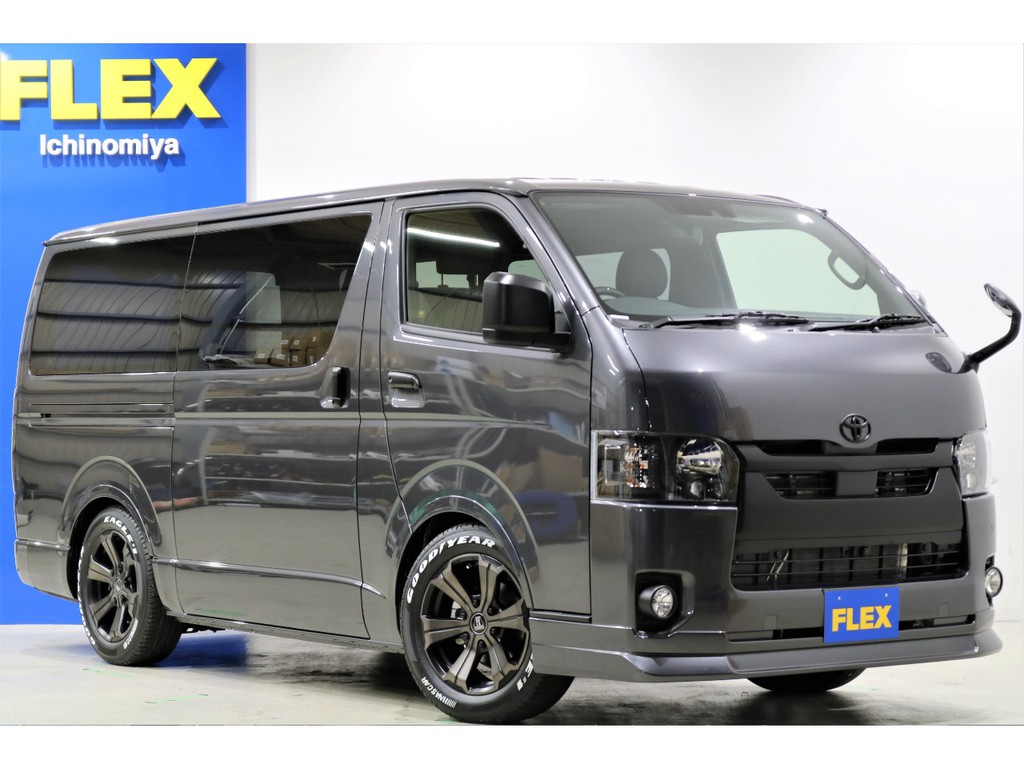 FLEXランクルハイエース一宮店！！国道２２号線沿いの広々店舗！！お問い合わせは、0586777753まで