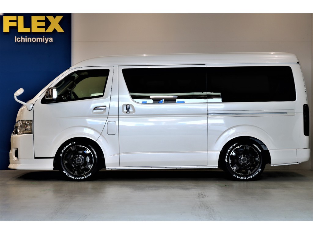 足回りは乗り心地も考慮して2インチローダウンブロックキットを新品で装着しております