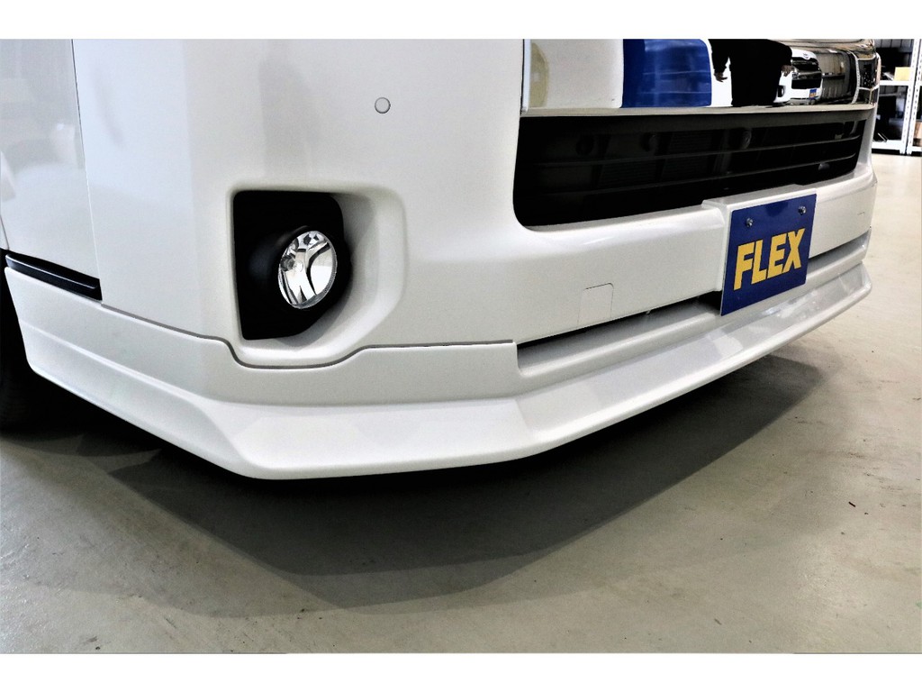 フレックスオリジナルリップスポイラー装着！