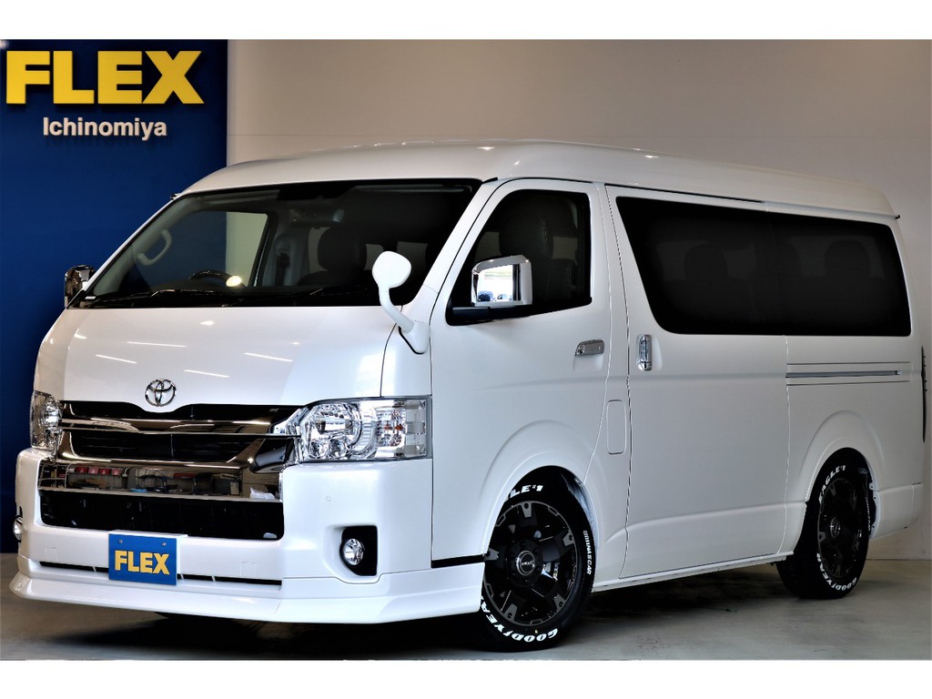 安全装置が向上した改良後の新車ハイエースWが入庫致しました