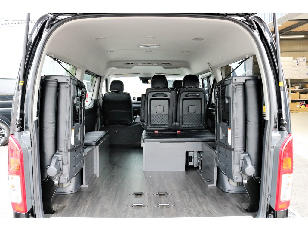 ベットを収納すれば更に大きなお荷物も入ります