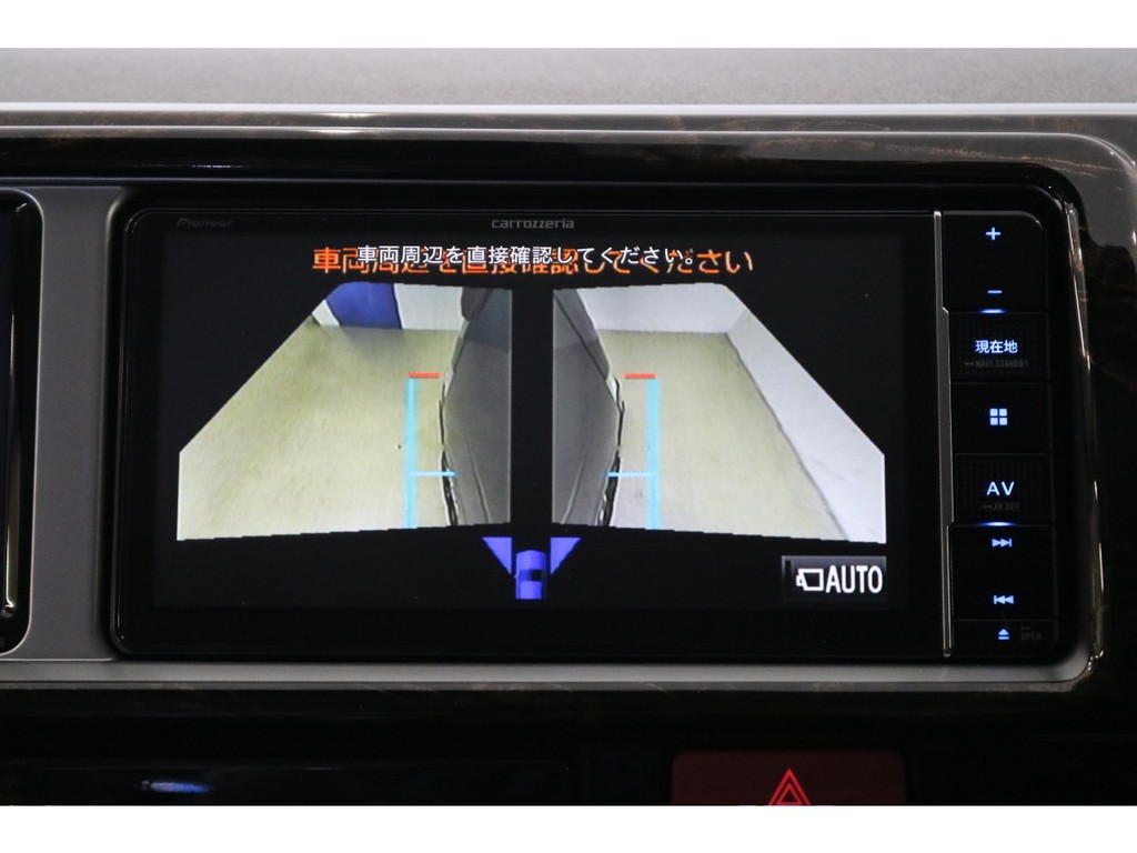 走行中でもサイドカメラ映像が確認できます！