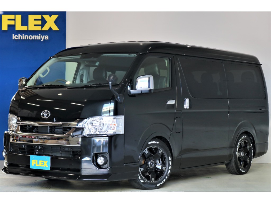 新車ハイエースワゴンGL　２ＷＤをベースにオリジナル内装架装「Ver.2」を施行した一台が入庫致しました。