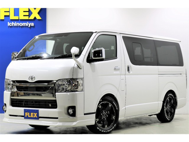 FLEXオリジナルパーツでライトカスタムしたディーゼル2WDが入庫致しました。