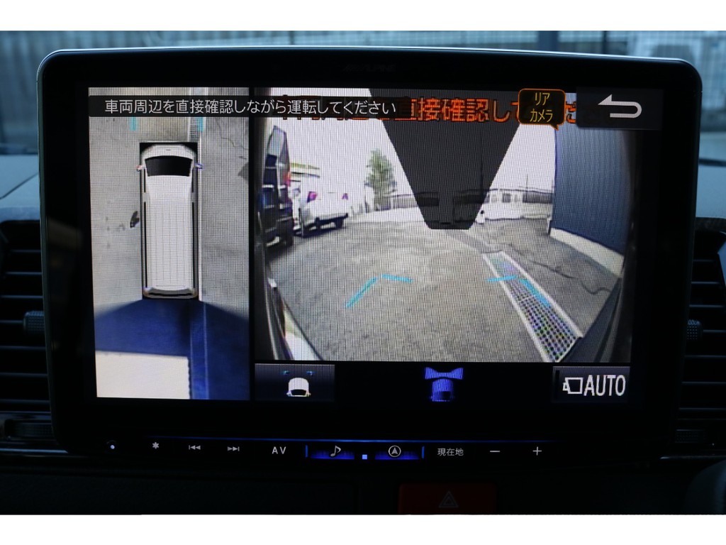 PMV映像は配線加工済みなのでナビ画面でも確認することができます!!!!