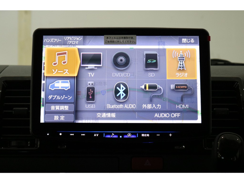 今流行りのALPINE製フローティングBIG-X　11インチナビ!!!!フルセグ・CD/DVD再生・Bluetooth接続可能です!!!!