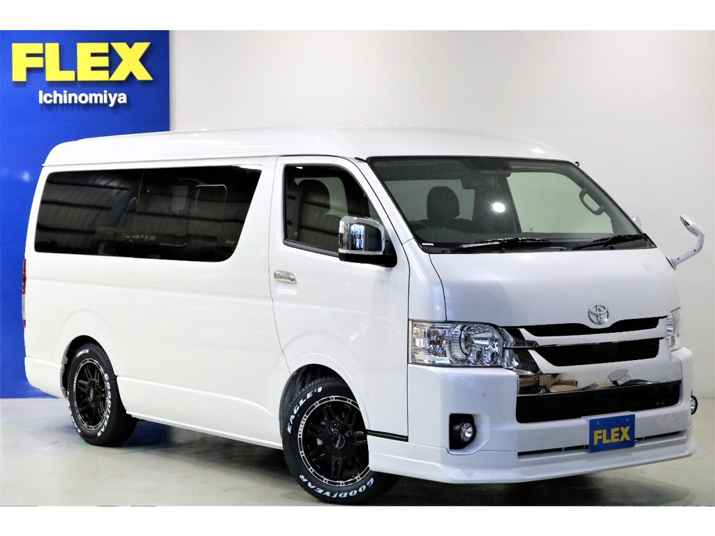 FLEXランクルハイエース一宮店！！国道２２号線沿いの広々店舗！！お問い合わせは、0586777753まで