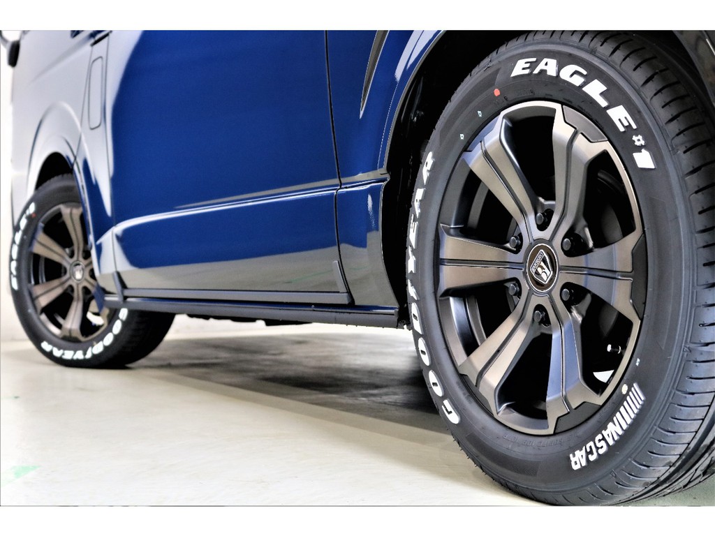 バルベログランデ１７インチアルミホイール＆Goodyear　NASCARタイヤ