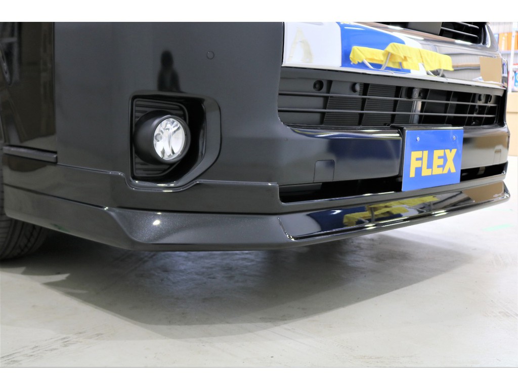 FLEXオリジナルフロントリップスポイラー「Delfino　Line」