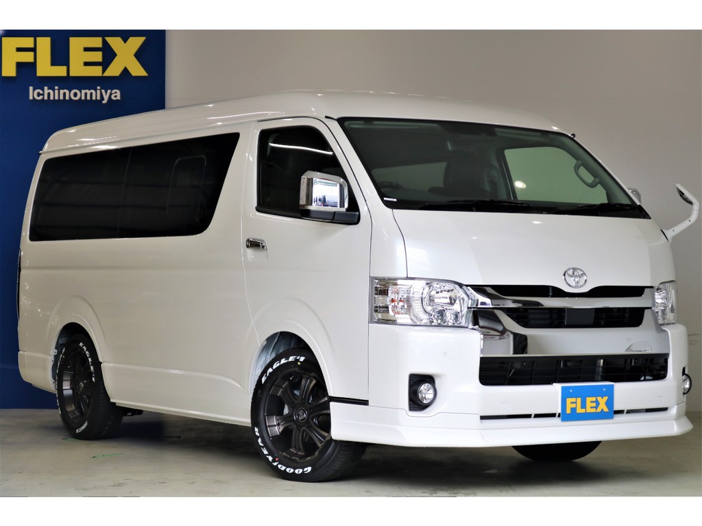 FLEXランクルハイエース一宮店！！国道２２号線沿いの広々店舗！！お問い合わせは、0586777753まで