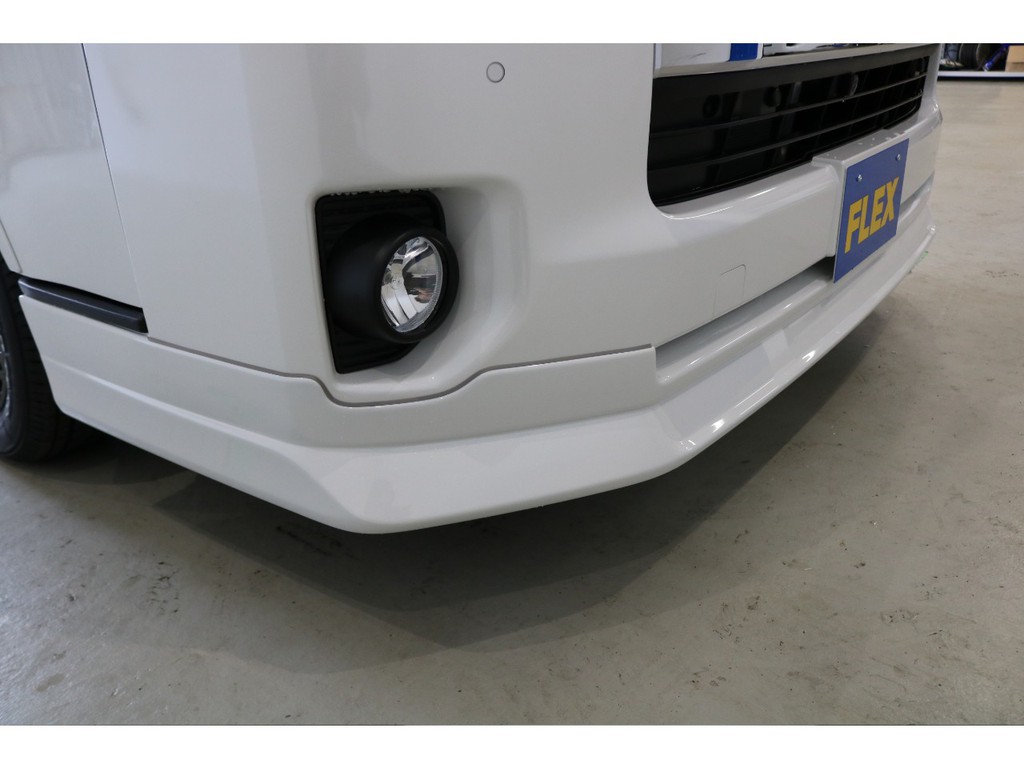 FLEXオリジナルフロントリップスポイラー「Delfino　Line」