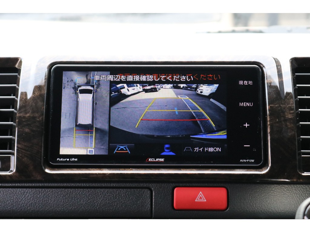 パノラミックビューモニター！！上から見下ろす視点で誰でも簡単に駐車が出来ます！！！