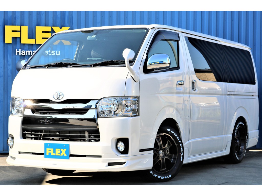 トヨタ レジアスエース 3 0 スーパーgl ダークプライム ロングボディ ディーゼルターボ 4wd 車探しなら中古車 新車の専門店flex フレックス へ