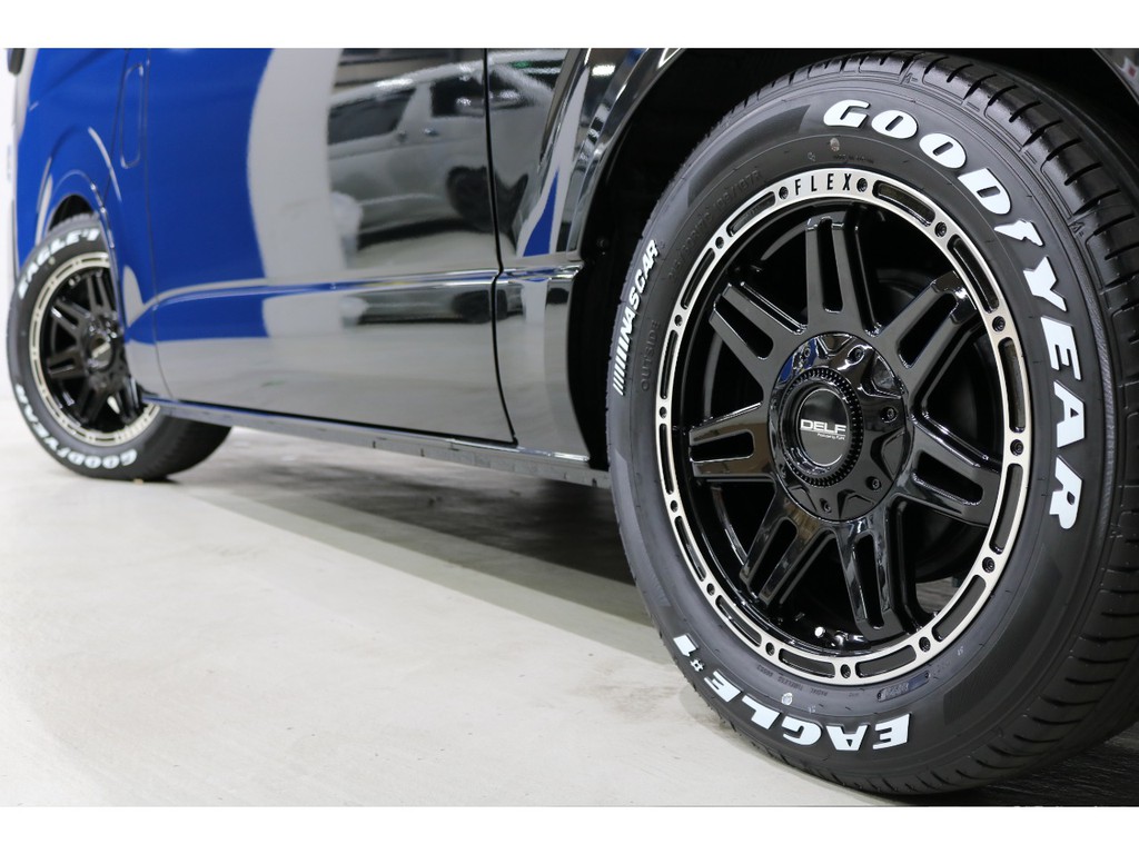 Goodyear　NASCARタイヤを合わせております！