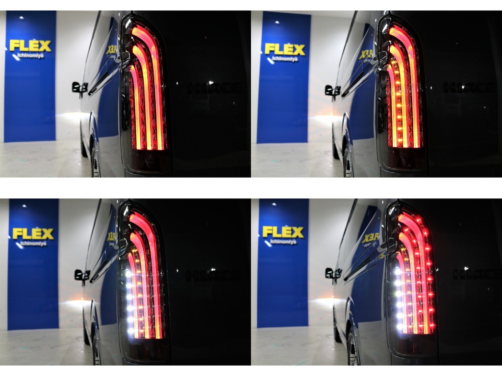FLEXオリジナル煌LEDテールを装着！