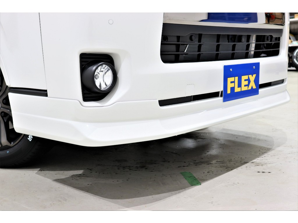 FLEXオリジナル「DelfinoLine」リップスポイラー装着