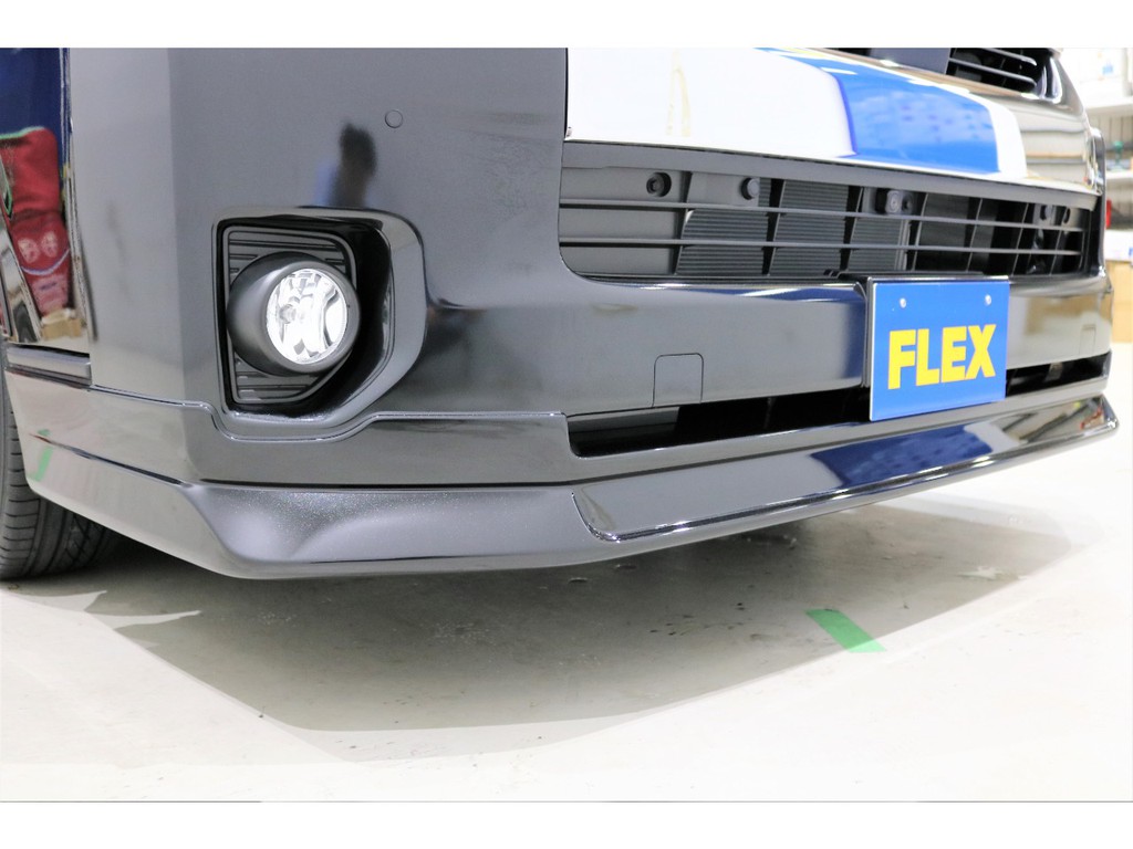 FLEXオリジナル「DelfinoLine　フロントリップスポイラー」