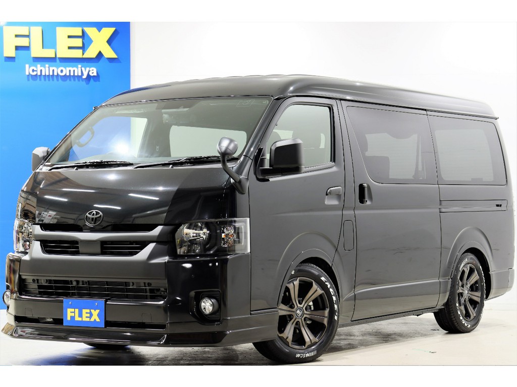 新車ハイエースVダークプライムⅡの入庫です♪