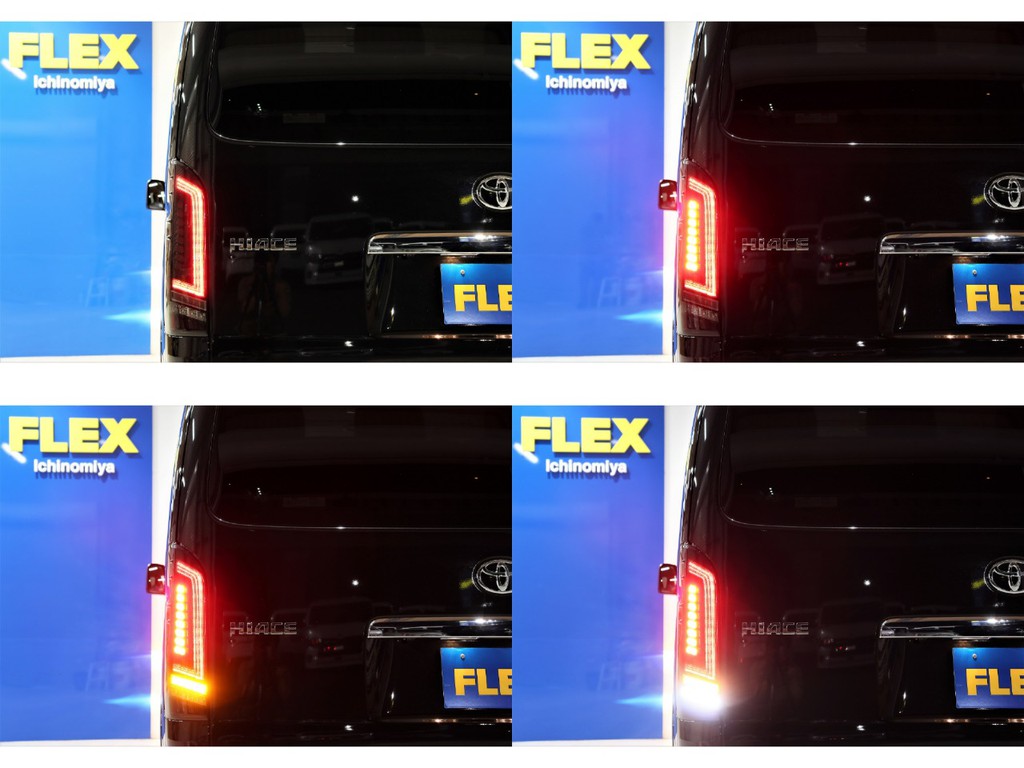 オリジナルプレステージフルＬＥＤテールランプを装着