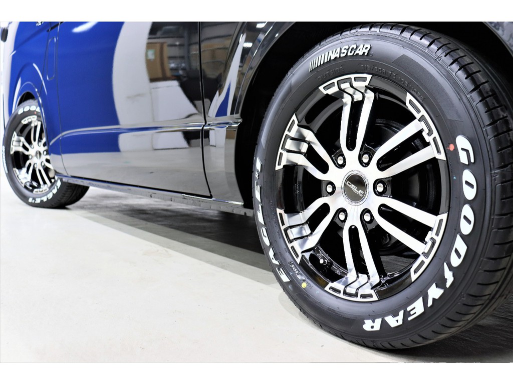 Goodyear　NASCARタイヤ　オリジナルオーバーフェンダー装着で車検対応です
