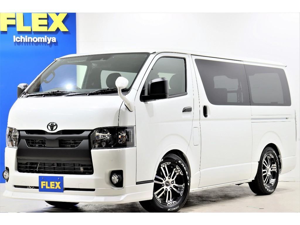 新車ハイエースVダークプライムⅡBlackEditionの完成