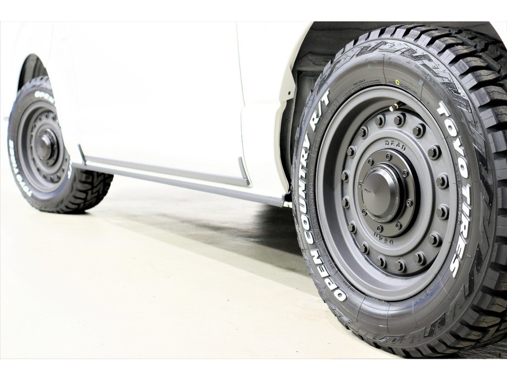 オープンカントリータイヤを装着