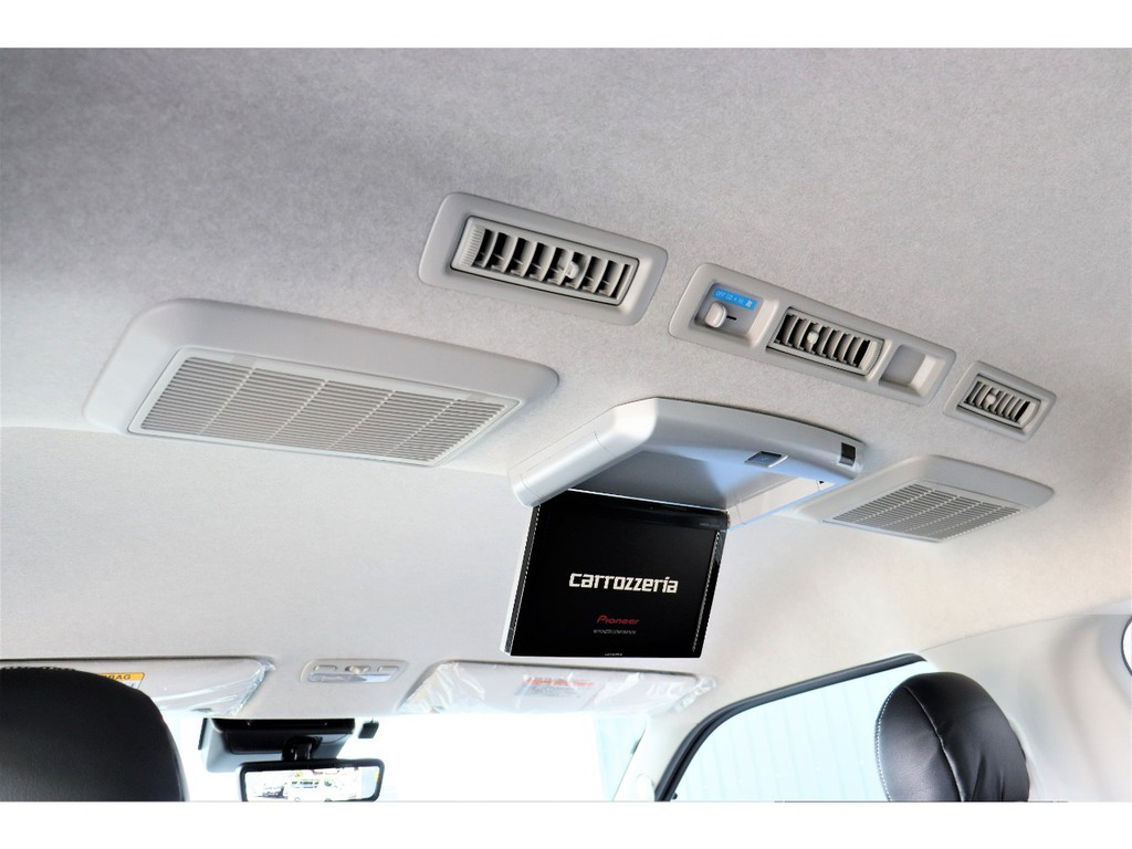 あると嬉しいフリップダウンモニター