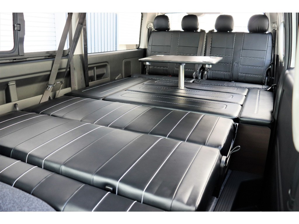 ワゴンＧＬの魅力！この広いフラット空間で車中泊をお楽しみ頂けます！