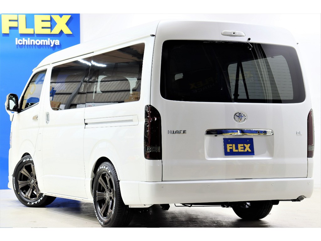 FLEXランクルハイエース一宮店！！国道２２号線沿いの広々店舗！！お問い合わせは、0586777753まで