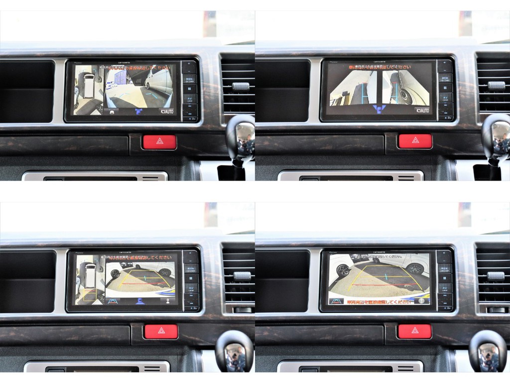 最新モデルのナビにはフルセグＴＶやBluetooth機能搭載でＰＭＶ映像加工済みです