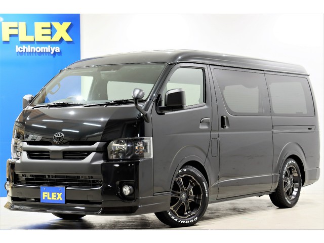 新車ハイエースVダークプライムⅡBlack Editionの完成です♪
