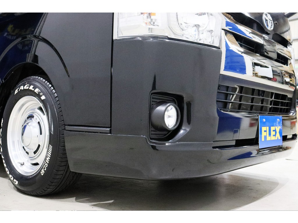 ４１５コブラクリーンルックⅢフロントリップスポイラーを装着