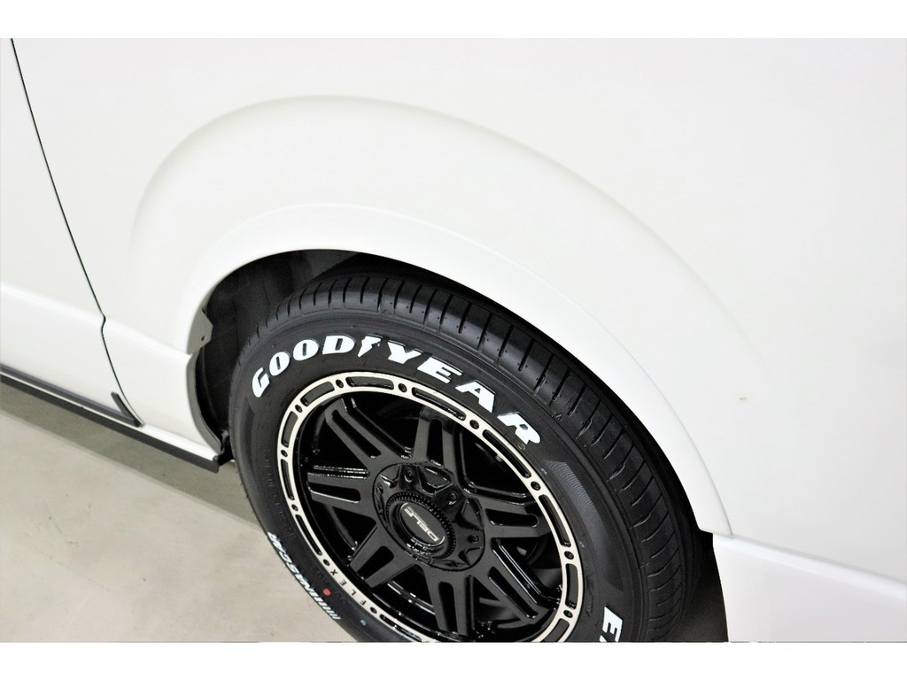 オーバーフェンダー装着で車検対応です