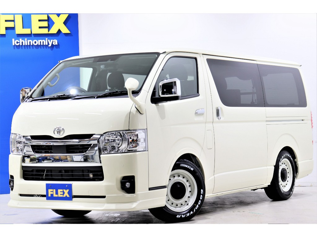 新車ハイエースバン・スーパーＧＬ・ライトイエローの完成です！