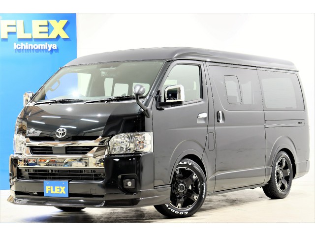 新車ハイエースワイドVディーゼル２ＷＤダークプライムⅡの入庫です♪