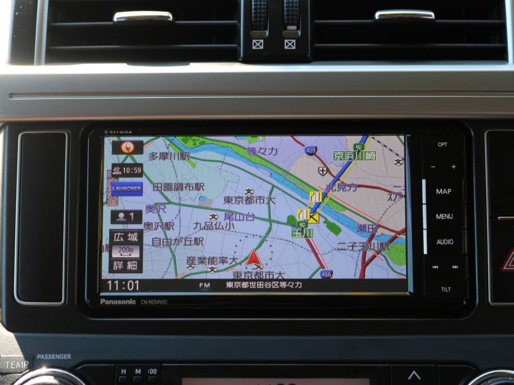新品Panasonic製ナビCN-RE04WD装備