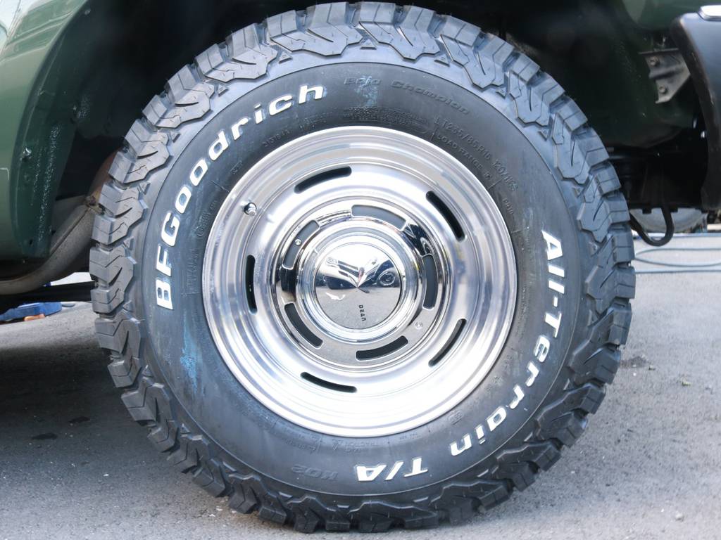 【NEW】DEAN　クロスカントリー銀アルミホイール！！【NEW】BFGoodrich　KO2　オールテレーンタイヤ！！