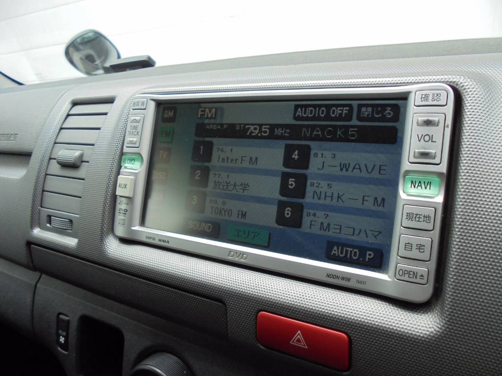 純正ＤＶＤナビ！