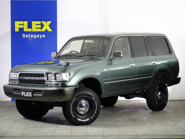 ランクル80　角目４灯クラシックフェイス　ナロー　モスグリーン登場