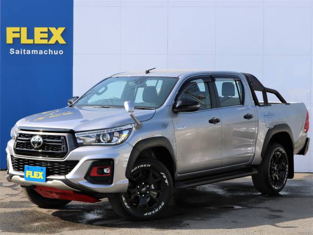 ハイラックス2.4Zブラックラリーエディションディーゼルターボ４WD　TRDカスタムトラックの登場です！！