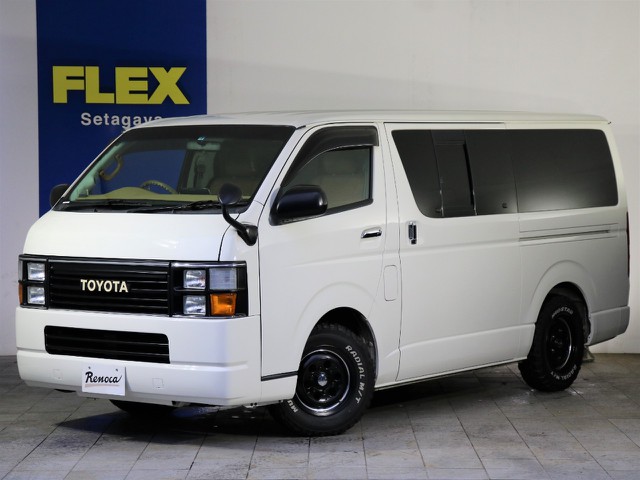 ハイエースCoastLinesNarrow完成済みの車両が入庫です。当社で販売したお客様より、お乗り換えに伴い買取でお譲りいただきました。目に見えないところまで、内外装フルカスタム済みです！