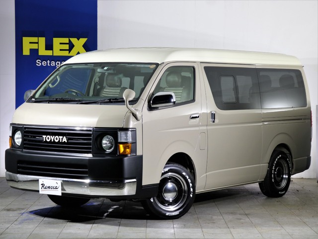 Renoca by FLEX HIACE Coast Lines 4WD 丸目 高年式 前後メッキバンパー