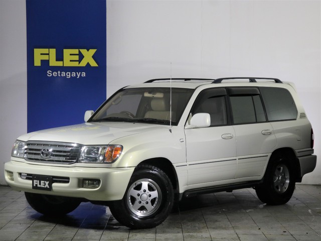 100系ランクル最上級グレードGセレクションのマルチレス車です。状態良好でRenocaベースにもおすすめの一台。