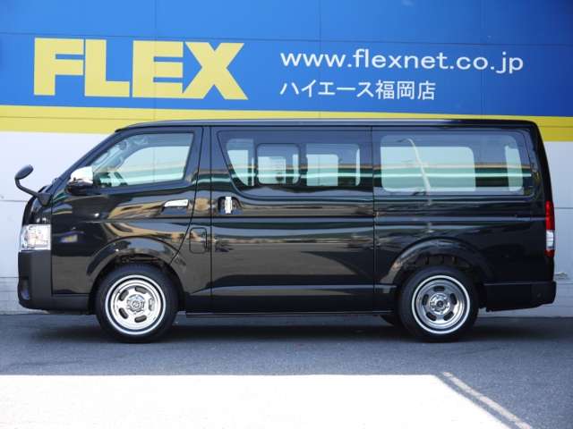 お仕事やアウトドアにもご利用いただけるよう車高はあえてのノーマルですが、ローダウンカスタム等もお気軽にご相談下さい！