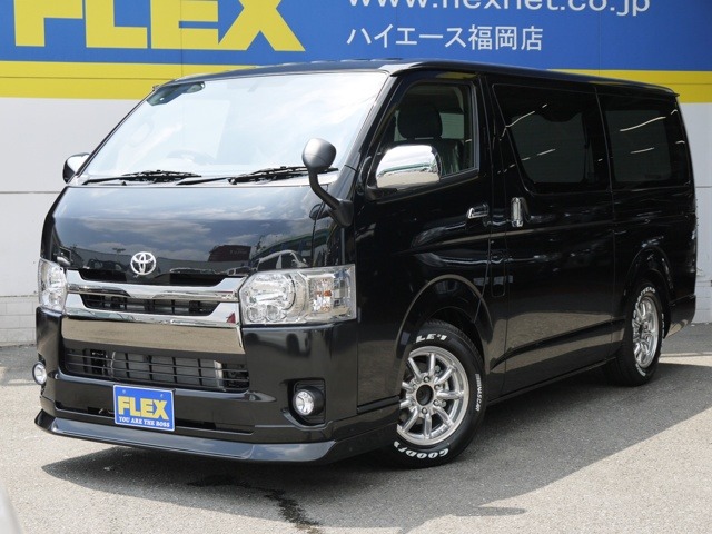 未登録新車ハイエースＤＡＲＫＰＲＩＭＥ３０００ＤＴ【福岡パッケージ】完成！