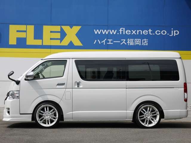 ６５ミリローダウン施工済み！高さ公認取得致しますので車検も安心です。もちろん高さ変更も可能ですのでお気軽にご相談下さい。