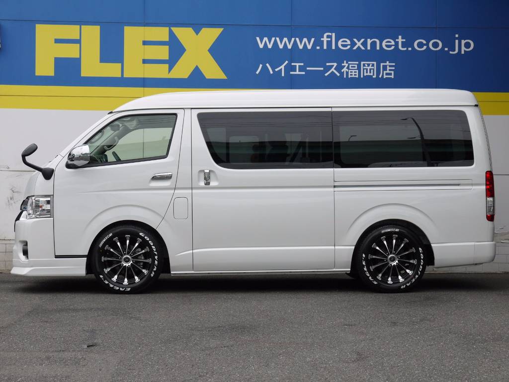 ５０ミリローダウン施工済み！高さ公認取得致しますので継続車検も安心です。高さ変更も可能ですのでお気軽にご相談下さい。