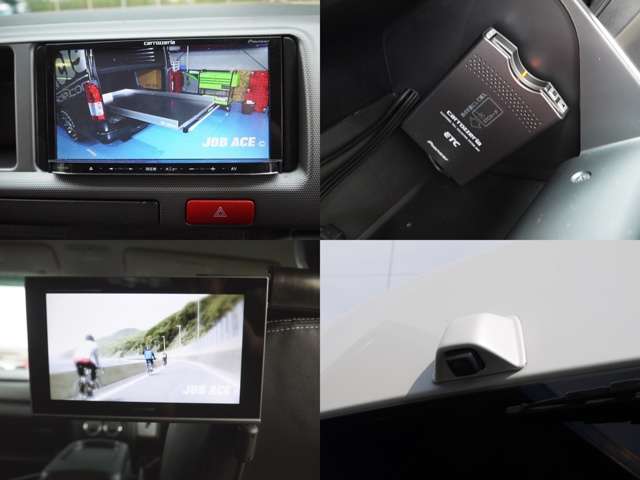 カロッツェリア地デジナビ＆バックカメラ＆ＥＴＣ！ＡＬＰＩＮＥリアモニターも完備！オーディオ類も充実しております！