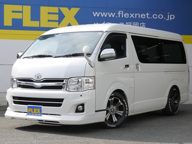 Ｈ２３年式ハイエース　ワイドＳＧＬ　３０００ＤＴ　２ＷＤ！新車時オプション＆カスタムも充実！